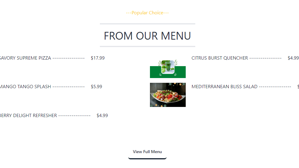 Flavour Fiesta -Your Tasty Online Restaurant. screenshot 3