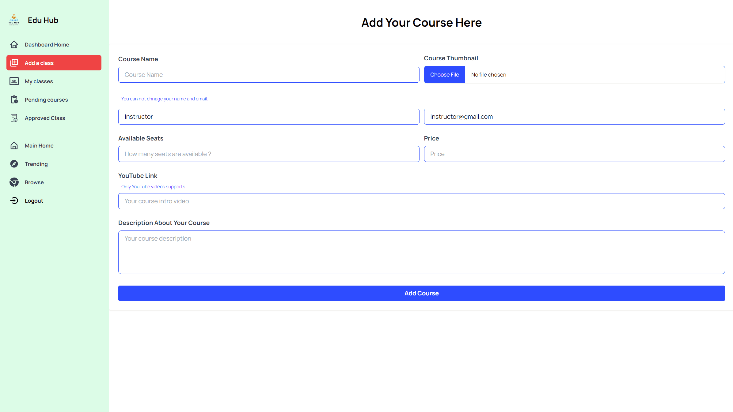EduHub: Empowering Education System screenshot 8