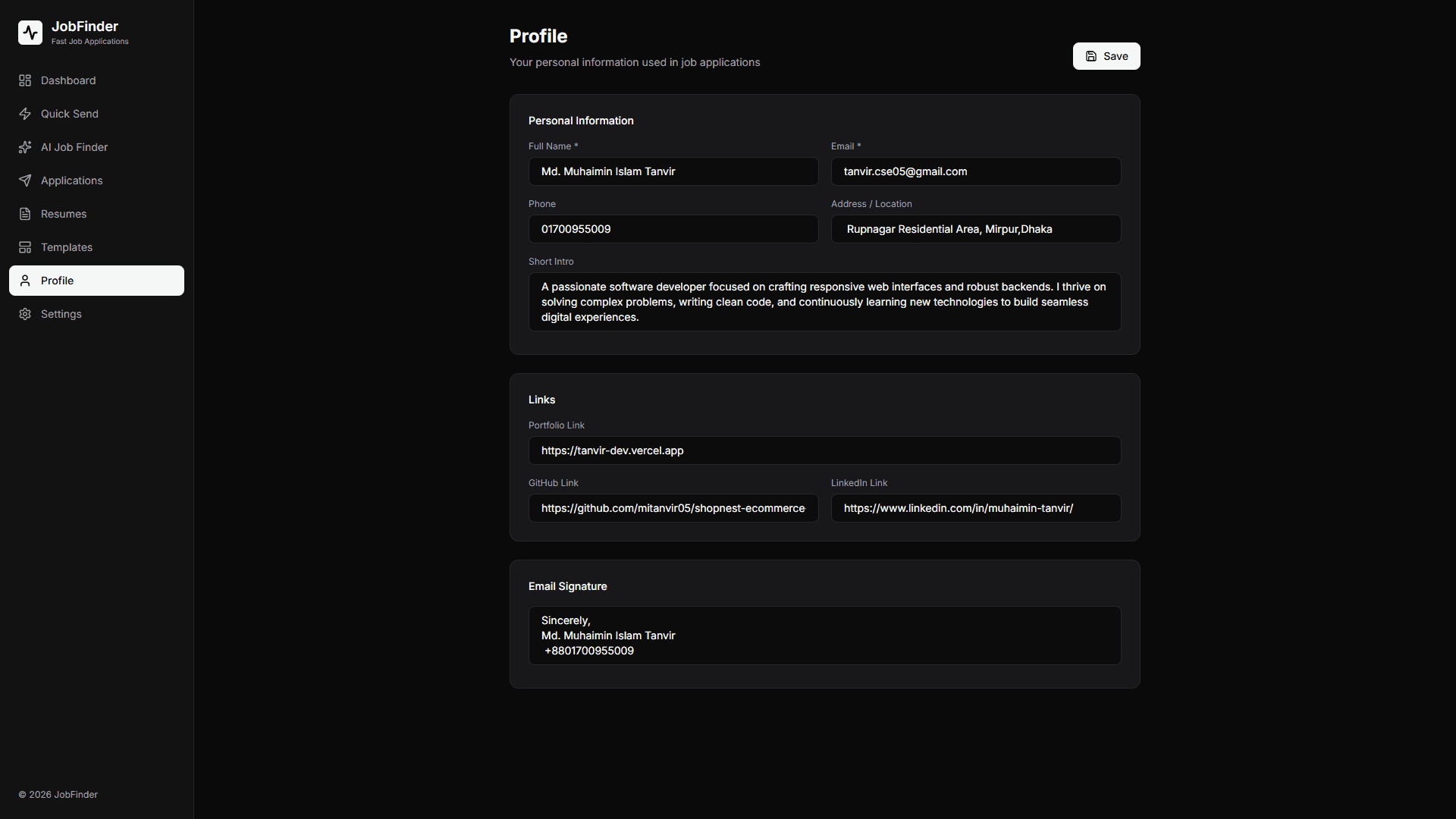 Job Finder AI - Smart Job Search & Application CRM screenshot 7